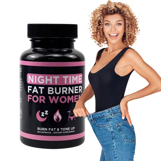 Night Time Fat Burner for Women | Appetite Suppressant & Metabolism Booster | 60 Capsules