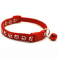 Adjustable Puppy Collar with Bell | Soft & Comfortable | Cute & Durable | For Small Dogs & Cats