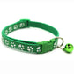 Adjustable Puppy Collar with Bell | Soft & Comfortable | Cute & Durable | For Small Dogs & Cats