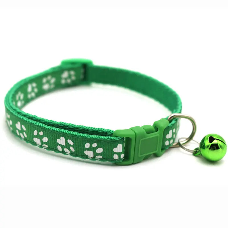 Adjustable Puppy Collar with Bell | Soft & Comfortable | Cute & Durable | For Small Dogs & Cats