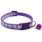 Adjustable Puppy Collar with Bell | Soft & Comfortable | Cute & Durable | For Small Dogs & Cats